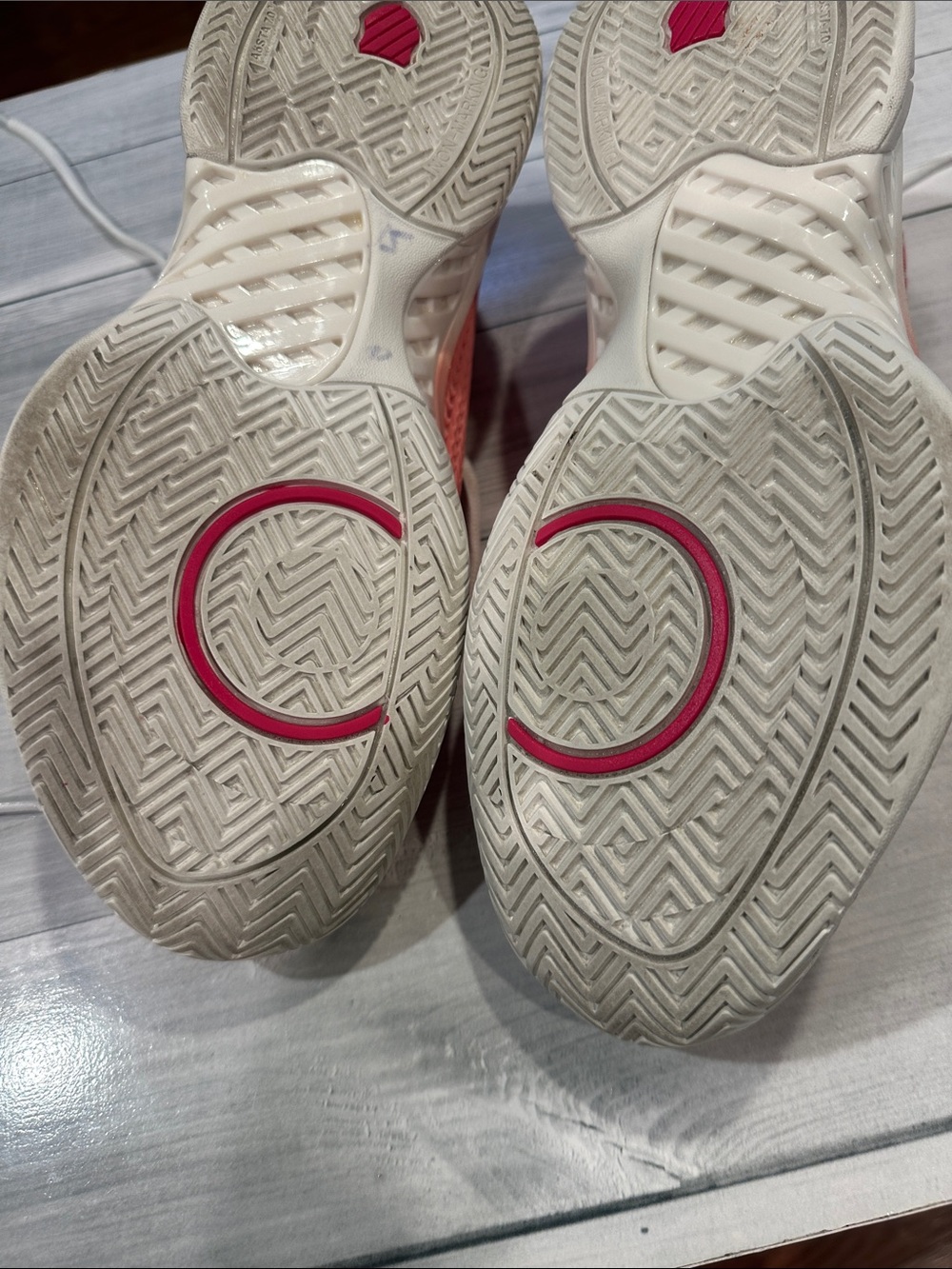 Women's K-Swiss Sz 9 Express Light Pickleball Shoes Raspberry Sorbet • NEW! - Picture 12 of 14
